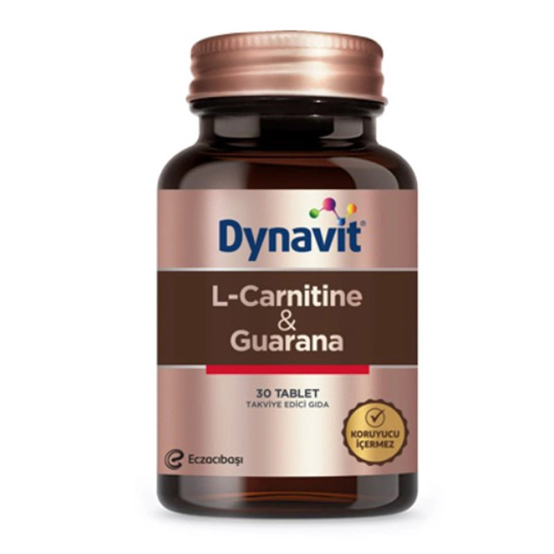 Dynavit L-Carnitine ve Guarana 30 Tablet