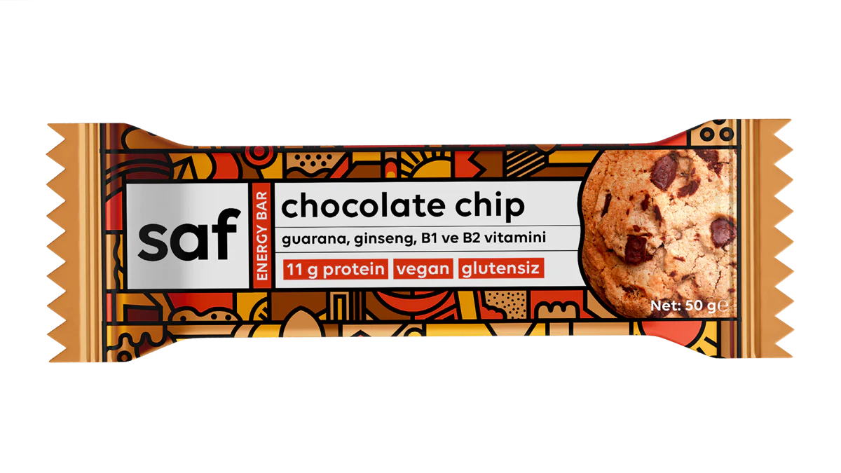 Saf Nutrition Chocolate Chip Energy Bar 50 g