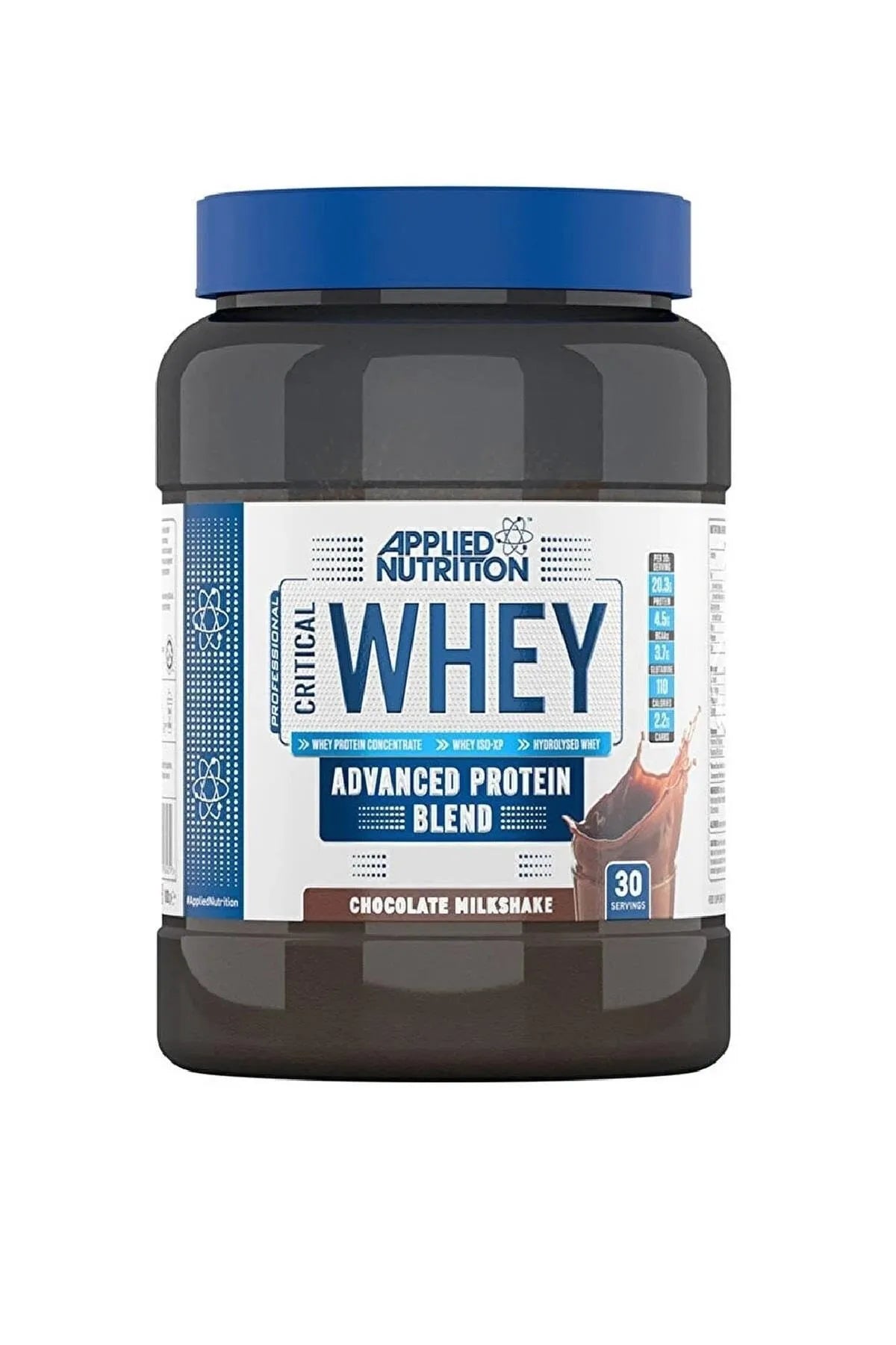 Applied Nutrition Critical Whey Protein Chocalate Milkshake 900 g