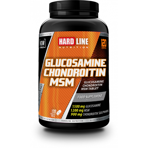 Hardline Nutrition Glucosamine Chondroitin Msm 120 Tablet