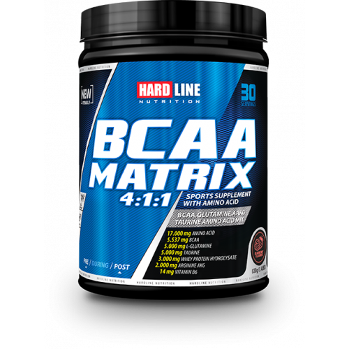 Hardline Nutrition BCAA Matrix Böğürtlen 630 g