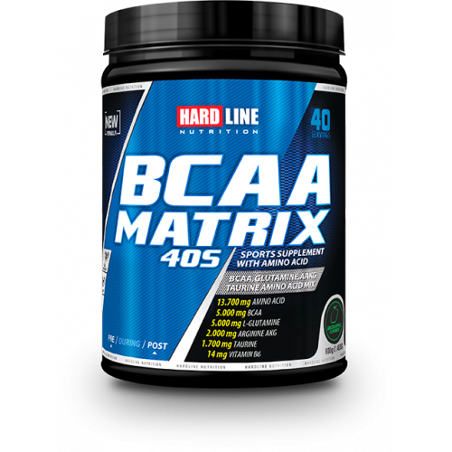 Hardline Nutrition BCAA Matrix Yeşil Elma 600 g