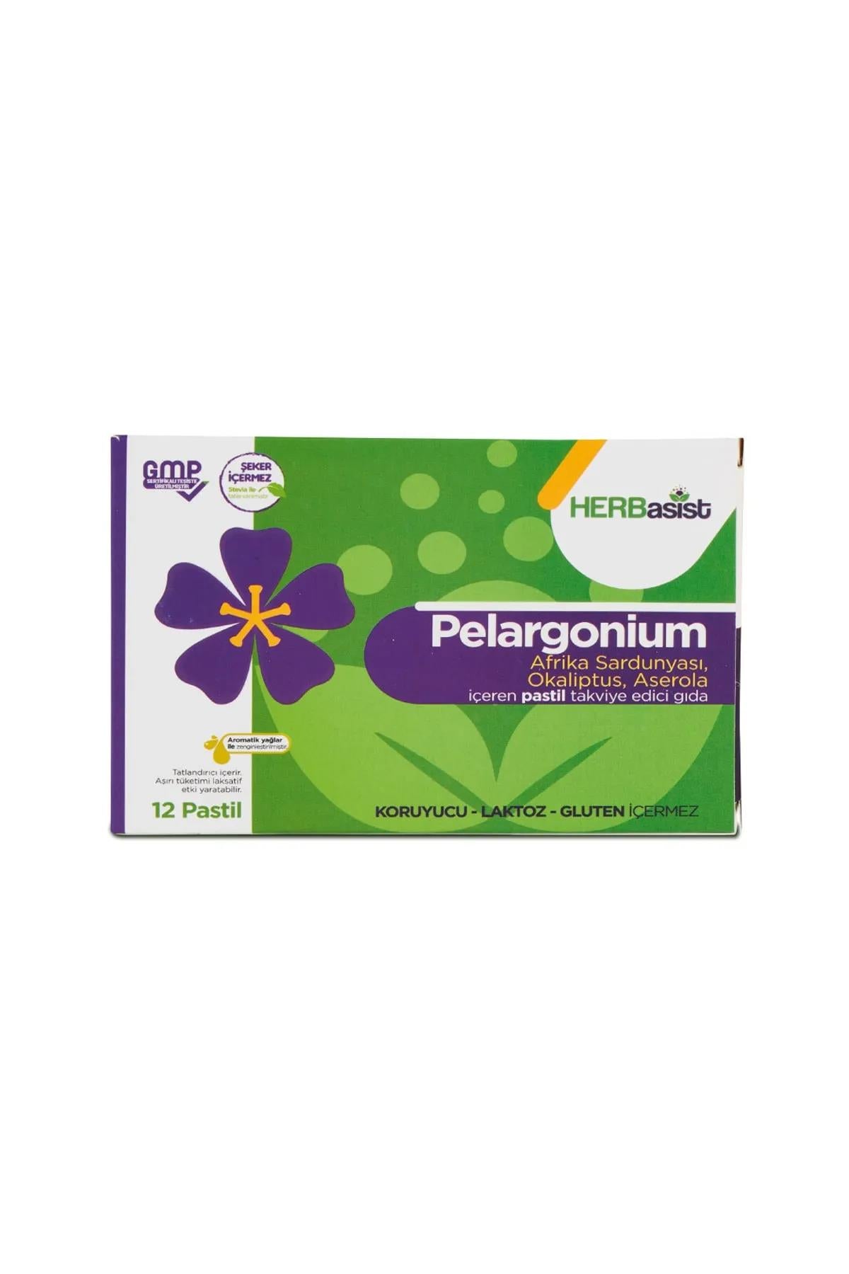 HERBasist Pelargonium 12 Pastil
