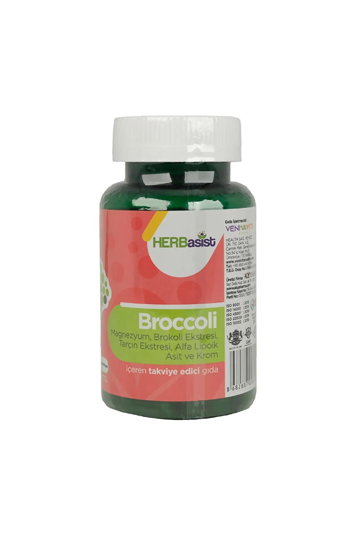 HERBasist Broccoli 60 Kapsül