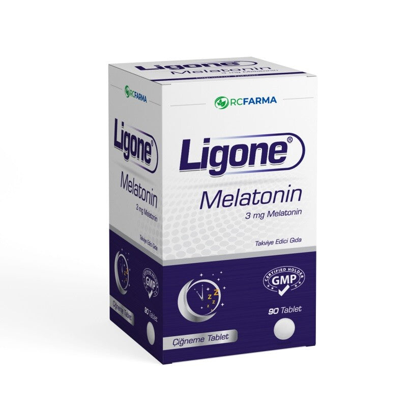 Ligone Melatonin 3 mg 90 Çiğneme Tableti