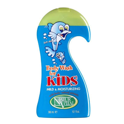 Natur Vital Body Wash for Kids Mild and Moist 300 ml