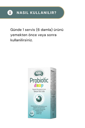 NBL Probiotic Drop 7.5 ml Damla 2'li Paket