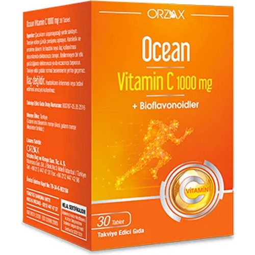 Ocean Vitamin C 1000 Mg 30 Tablet
