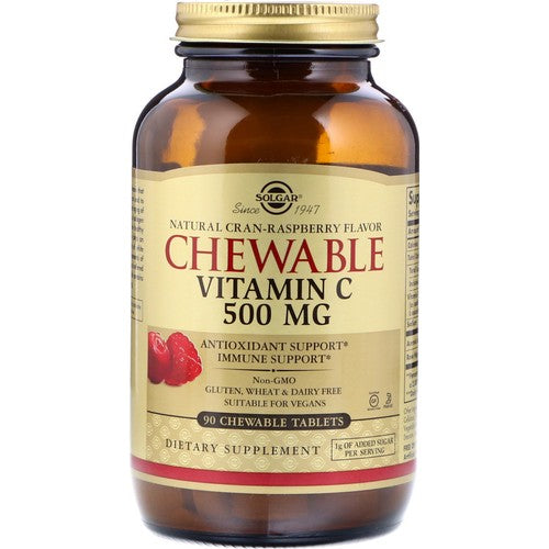 Solgar Chewable Vitamin C 500 Mg 90 Tablet