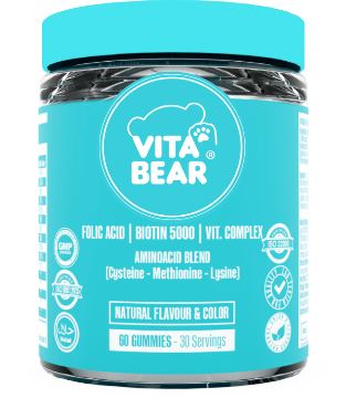 Vita Bear Strong Hair Gummy Saç Vitamini 60 Adet