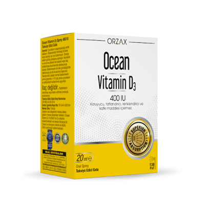 Ocean Vitamin D3 400 IU 20 mL