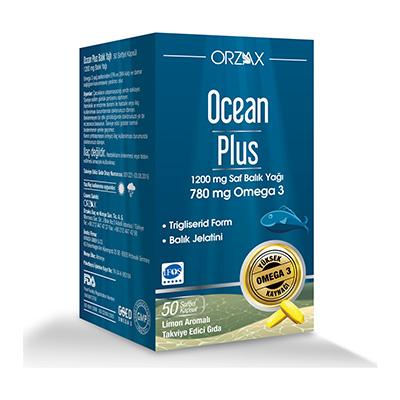 Ocean Plus 1200 mg 50 Kapsül Balık Yağı