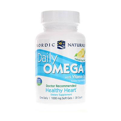 Nordic Naturals Daily Omega + Vitamin D3 (30 Softjel)