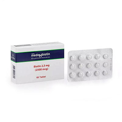 Medohbiotin 2,5 mg 120 Tablet Fiyatları - Fit1001