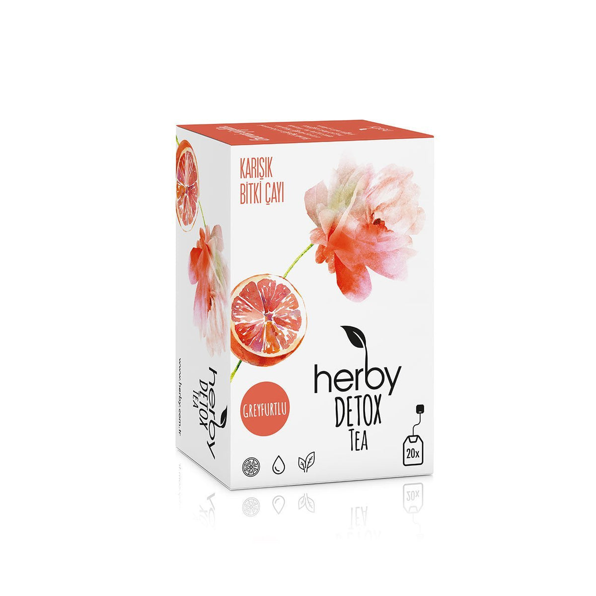 Herby Detox Tea Greyfurtlu 20'li Bitki Çayı
