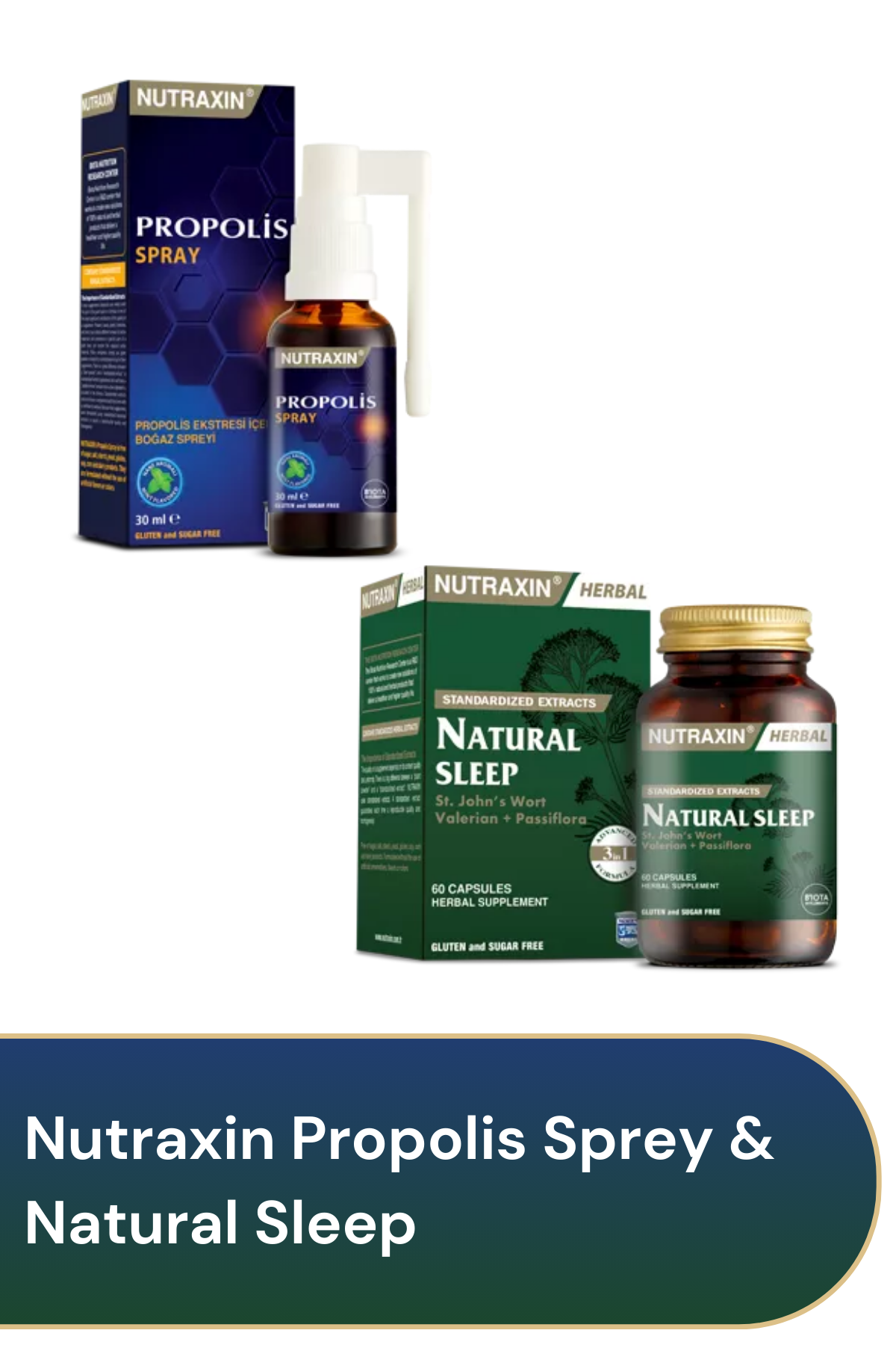 Nutraxin Natural Sleep & Propolis Sprey
