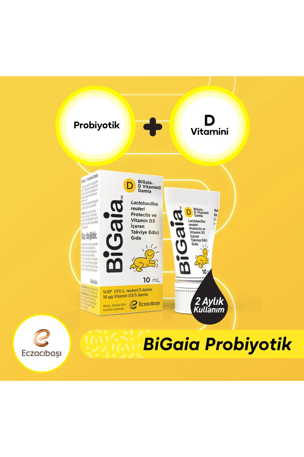 BiGaia D Vitaminli Probiyotik Damla 10 ml