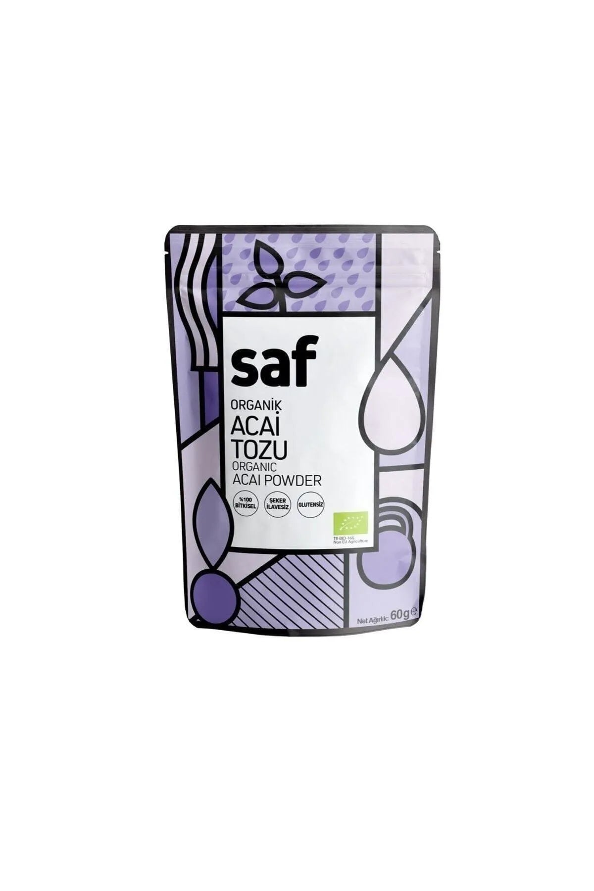 Saf Nutrition Organik Açai Tozu 60 g