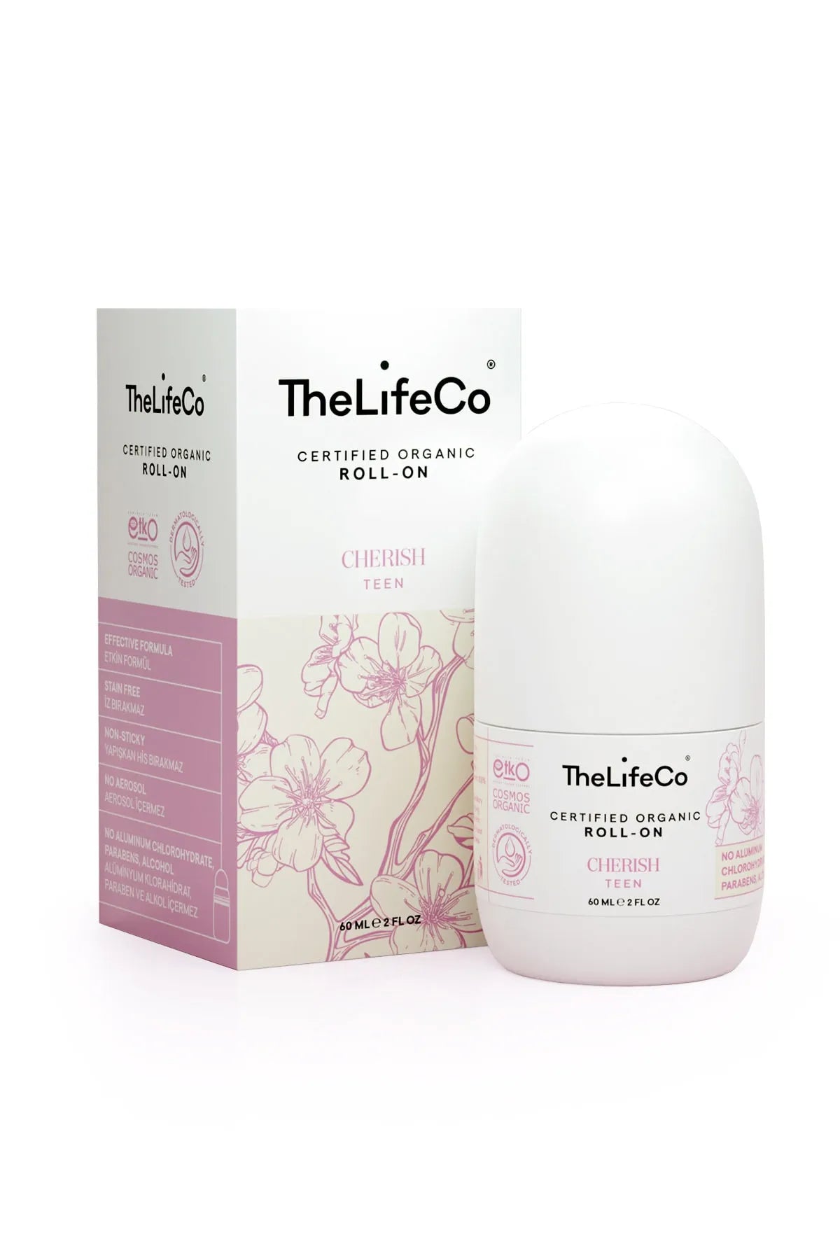 TheLifeCo Organik Roll-on Deodorant Cherish 60 ml
