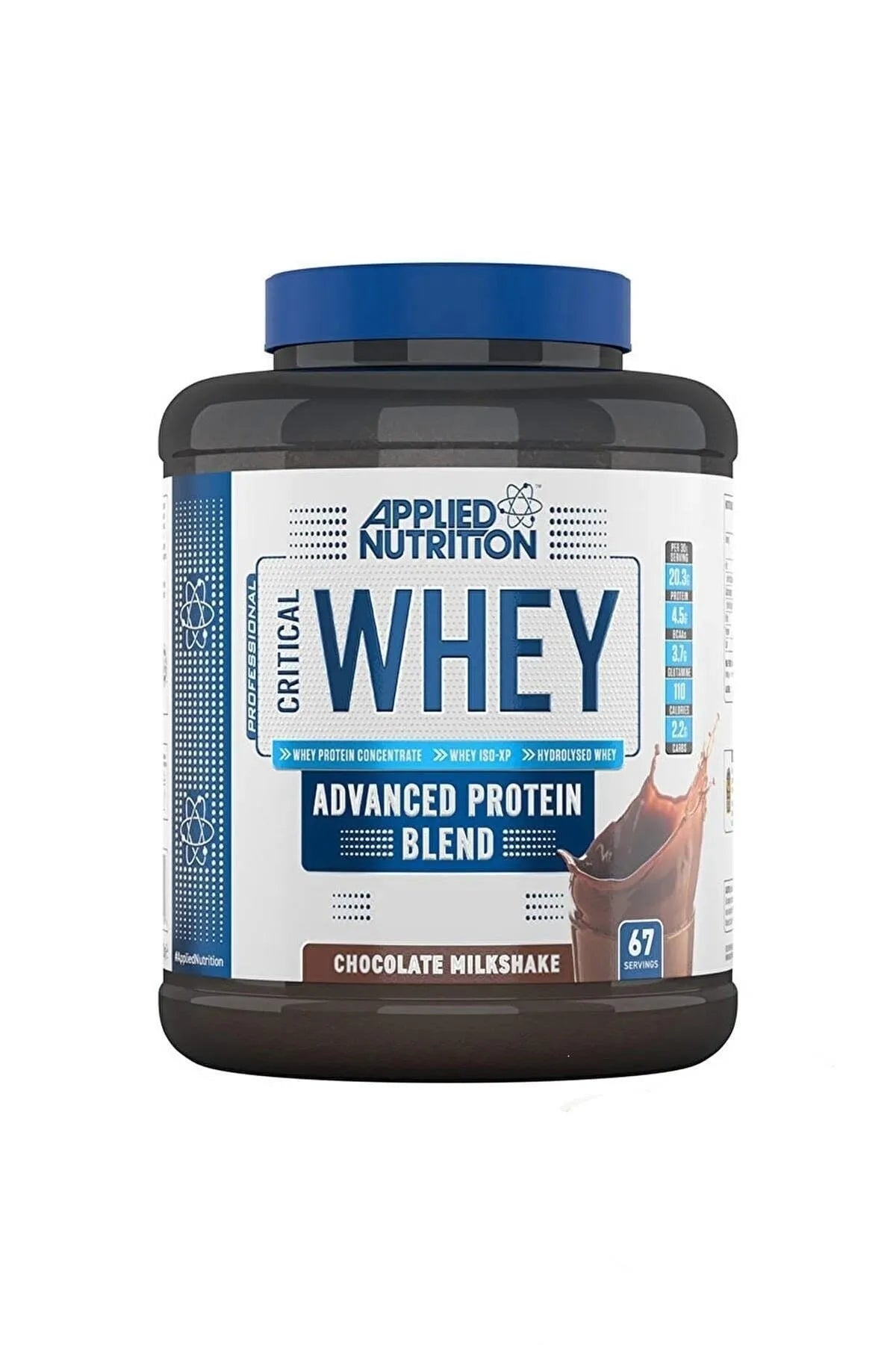 Applied Nutrition Chocolate Critical Whey Protein Tozu 2000 g