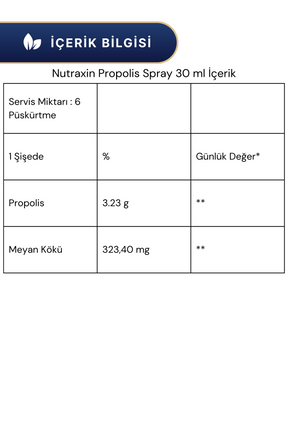 Nutraxin Propolis Sprey & Vitamin Max C- D- Zinc