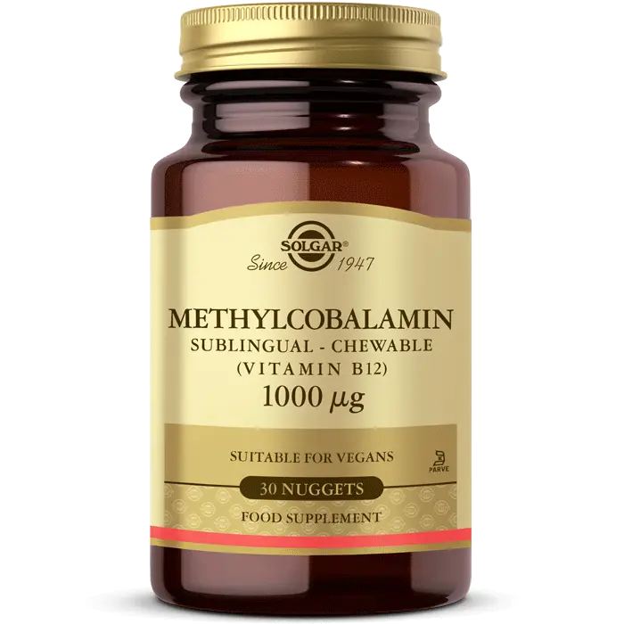 Solgar Methylcobalamin Vitamin B12 1000 Mcg 30 Tablet