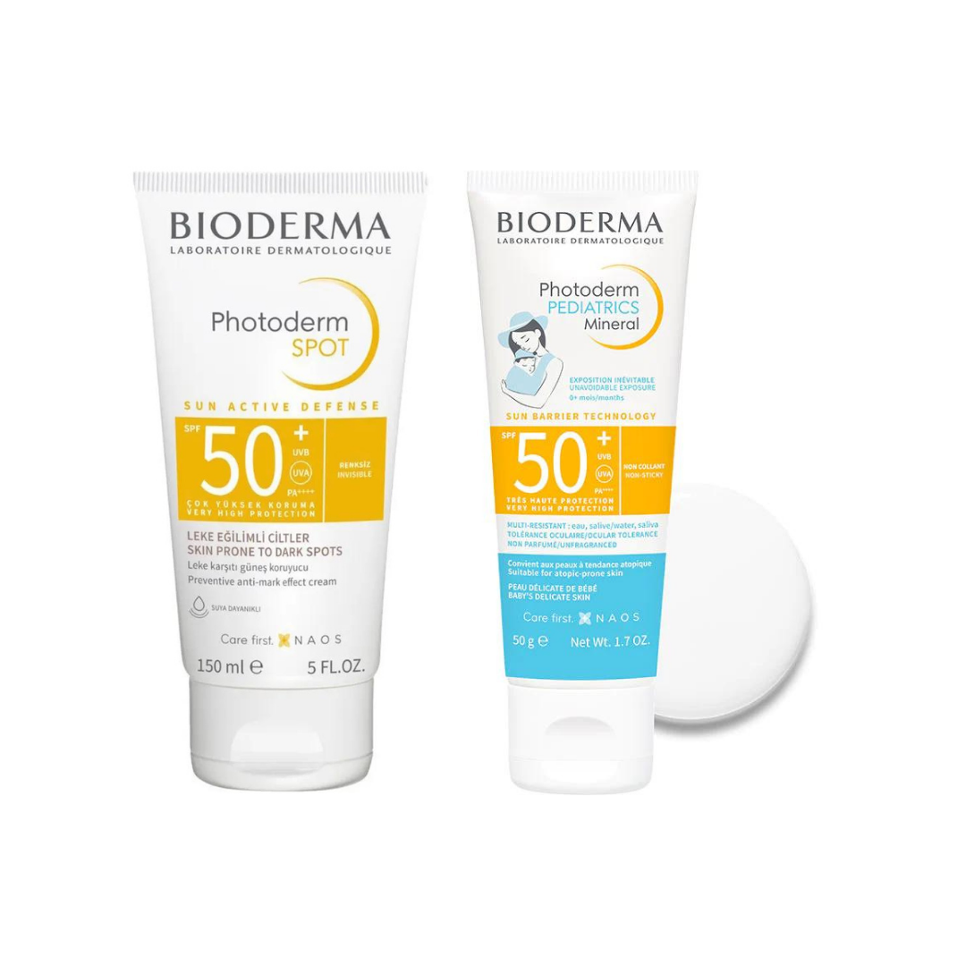 Bioderma Photoderm SPOT SPF 50+ 150 ml & Photoderm Pediatrics Mineral SPF50+ 50 g