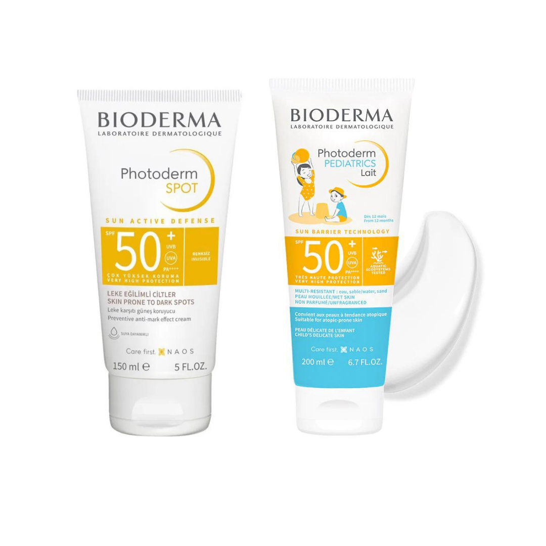 Bioderma Photoderm SPOT SPF 50+ 150 ml & Photoderm Pediatrics Lait SPF50+ 200 ml