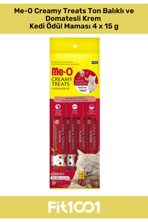 Me-O Deluxe Karışık Kedi Ödül Maması 4'lü Deneme Paketi
