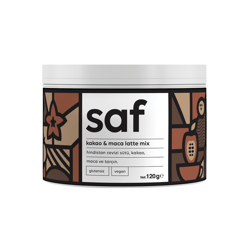 Saf Nutrition Kakao & Maca Latte Mix 120 g