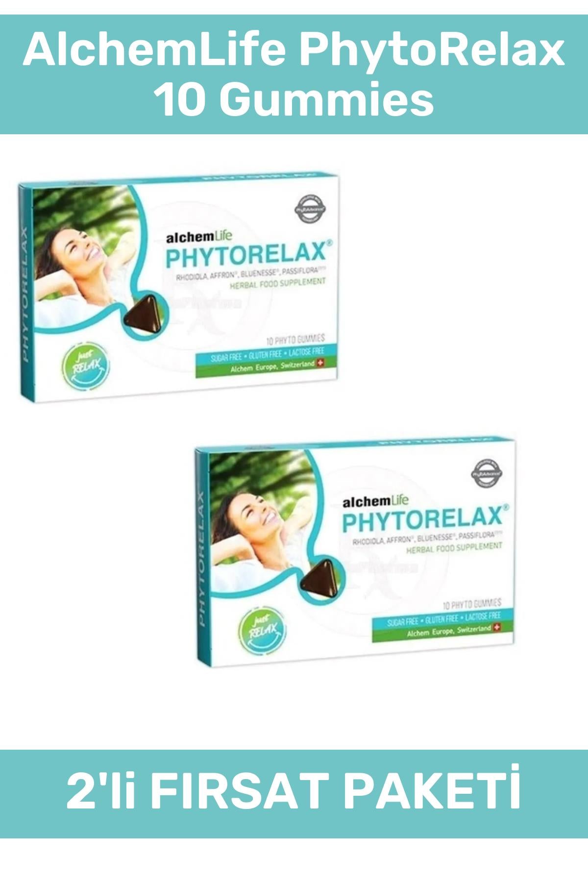 AlchemLife PhytoRelax 10 Gummies 2'li Paket