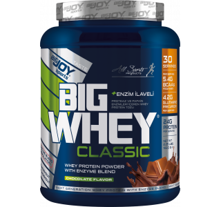 Bigjoy Sports BIGWHEY Whey Protein Classic Çikolata 1020 g 30 Servis