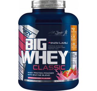BigJoy Sports BIGWHEY Whey Protein Classic Çilek 2376g 72 Servis
