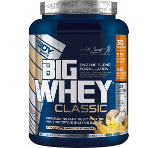 Bigjoy Sports BIGWHEY Whey Protein Classic Hindistan Cevizi ve Vanilya 915 g 30 Servis