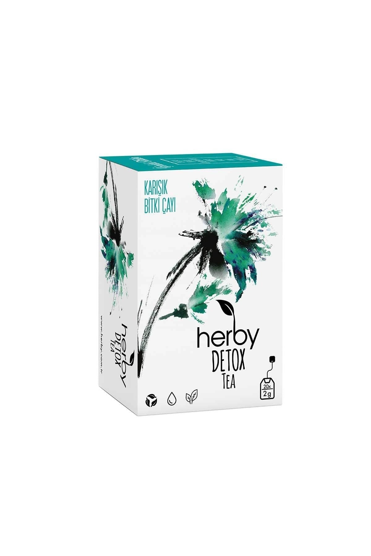 Herby Detox Tea 20'li Bitki Çayı 2'li Paket