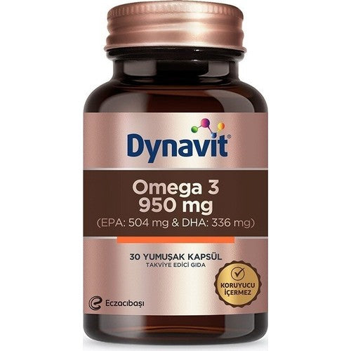 Dynavit Omega-3 950 mg 30 Yumuşak Kapsül