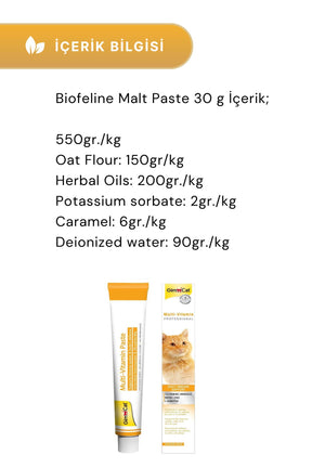 GimCat Multi-Vitamin Kedi Macunu 100 g 2'li Paket