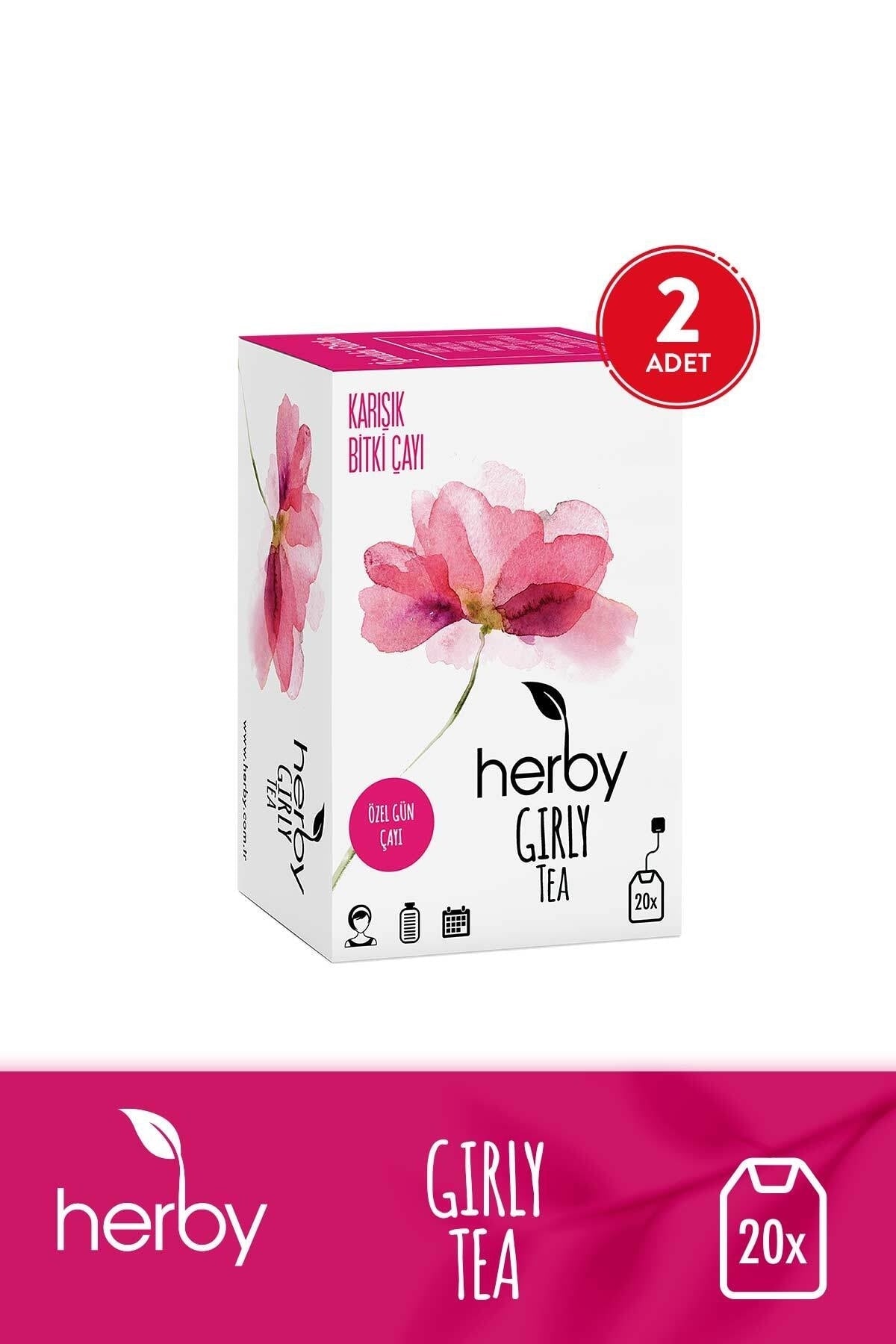 Herby Girly Tea Bitki Çayı 2'li Paket