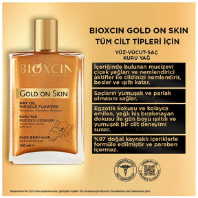Bioxcin Gold on Skin Kuru Yağ 100 ml