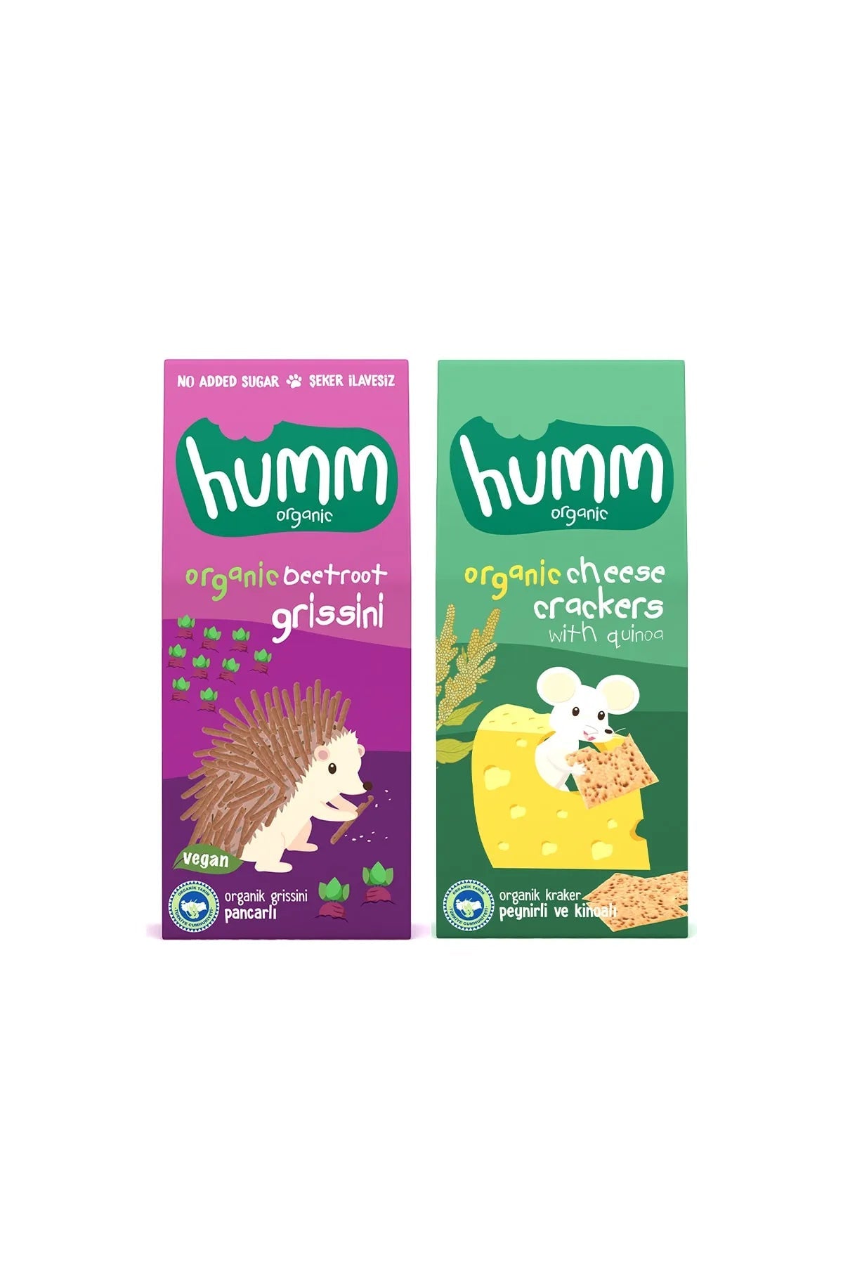 Humm Organic 2'li Karma Tuzlu Atıştırmalık Paketi