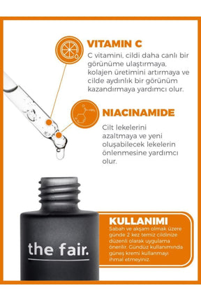 The Fair Gözenek Bakım Seti - Arbutin 30 ml & C Vitamini 30 ml & AHABHA 30 ml