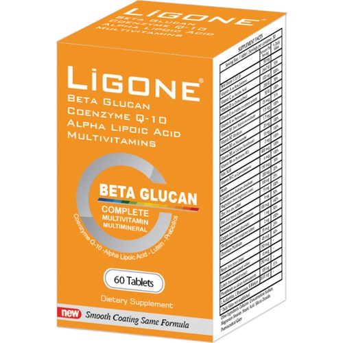 Ligone Beta-Glucan Probiyotik Multivitamin 60 Kapsül