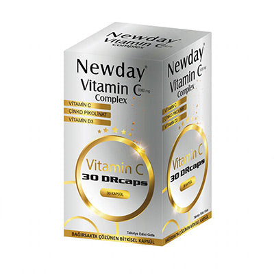 Newday Vitamin C Complex 30 DRcaps Kapsül