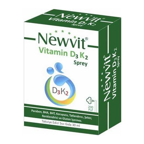 Newvit Vitamin D3 K2 30 ml Sprey