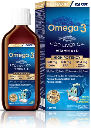 Nutraxin Omega-3 for Kids Balık Yağı 150 ml