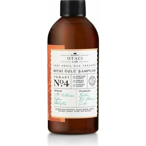 Otacı LAB No:4 Sağlıklı Uzama Dökülme Karşıtı Şampuan 250 ml