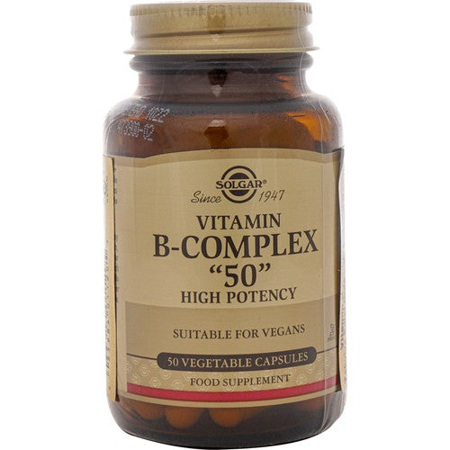 Solgar Vitamin B-Complex "50" 50 Kapsül