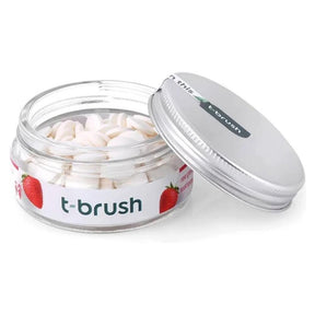 T-Brush Çilek Aromalı Florürlü Diş Macunu Tableti -  90 Adet