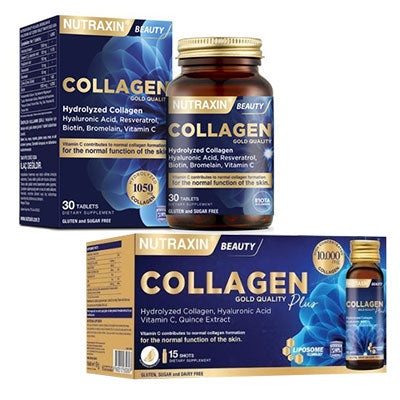 Nutraxin Beauty Collagen Plus 50 ml 15 Shot & Collagen 30 Tablet