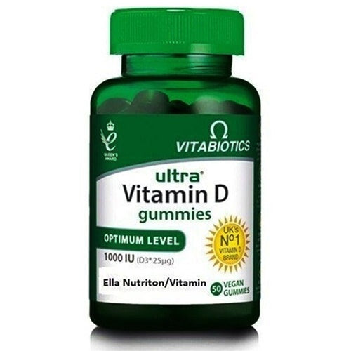 Vitabiotics Ultra Vitamin D Gummies 50 Çiğnenebilir Tablet